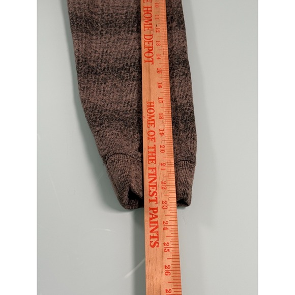 Eddie Bauer Quarter Snap Pullover Fleece Mens M High Collar Heathered Mid weight - Picture 11 of 11